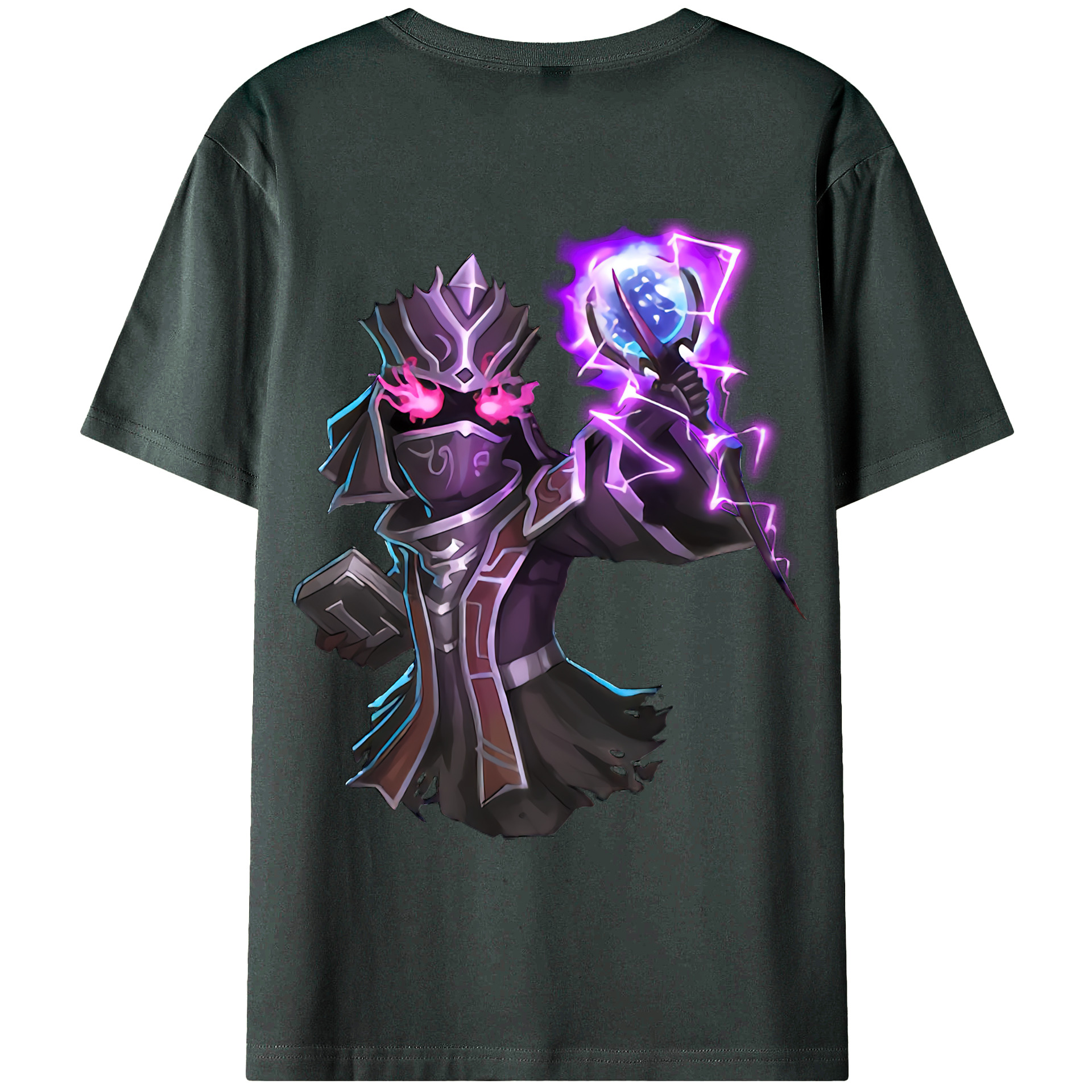 （画像用） リーグ・オブ・レジェンド League of Legends LOL 綿100％ メンズ半袖Tシャツ（バックプリント） 通気性